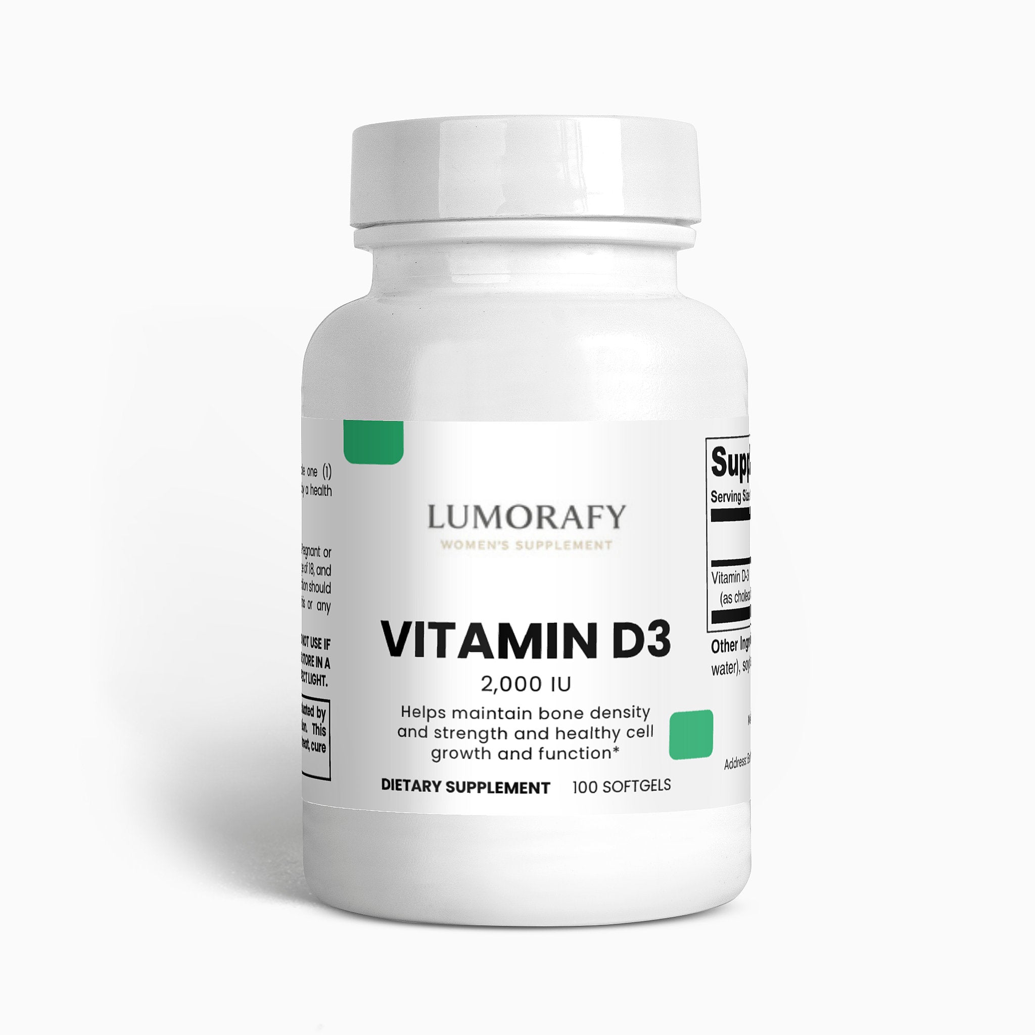 Lumorafy Daily Power – Vitamin D3 2,000 IU