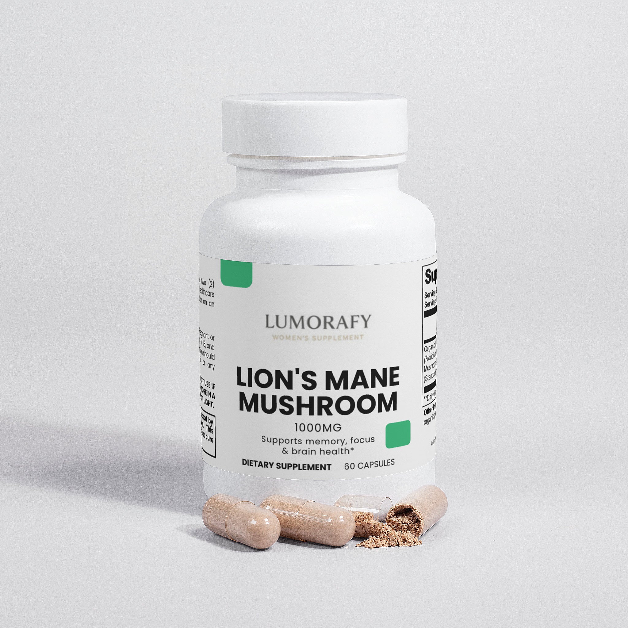 Lumorafy Focus &amp; Flow - Lion's Mane Mushroom