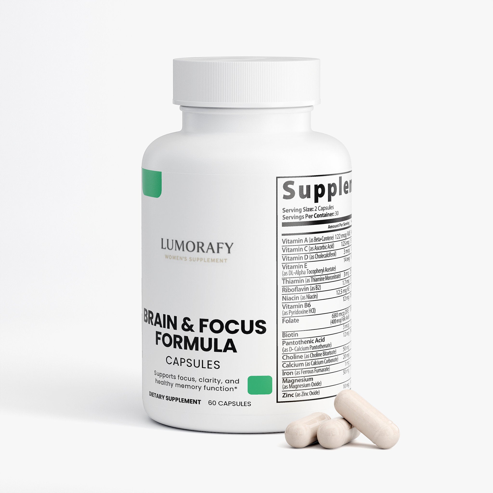 Lumorafy Focus &amp; Flow - Brain &amp; Focus Formula