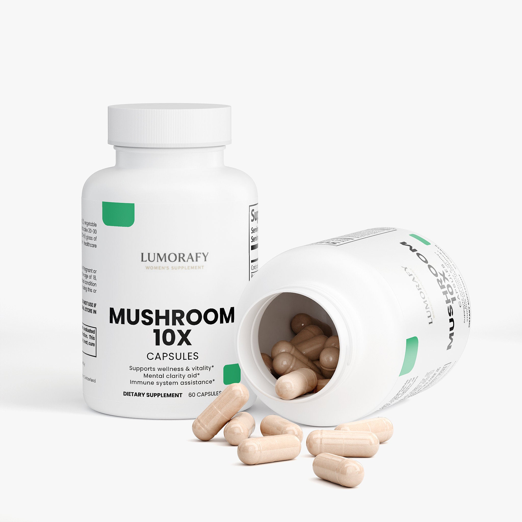 Lumorafy Reset &amp; Recharge – Mushroom Complex 10X